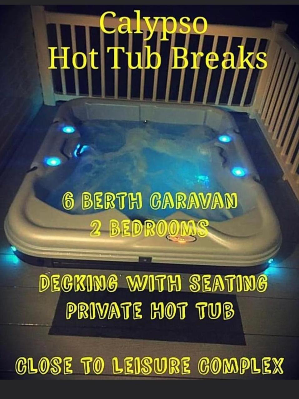 Calypso Hot Tub Breaks Tattershall Lakes Pet Friendly Exterior foto